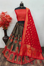 Load image into Gallery viewer, Fancy Banarasi Silk Lehenga Choli for Women
