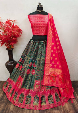 Fancy Banarasi Silk Lehenga Choli for Women