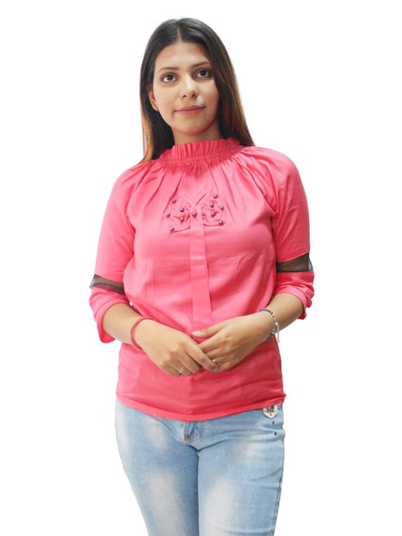 Women Solid Blouse Top