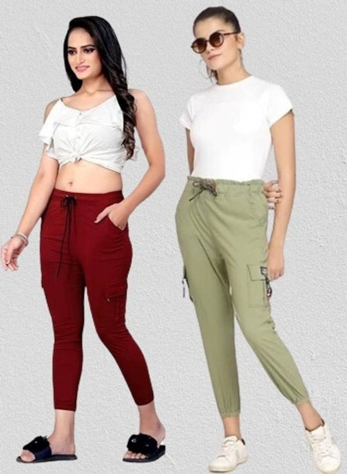 Buy Pant Cigarette Pants Women Girls/Ladies Relax Ankle Length Full Length  Stylish Regular fit Solid Western Slim fit for Outdoor Indore Stretchable  Sports Yoga Gym Party Fancy Latest (Medium, Maroon) at Amazon.in