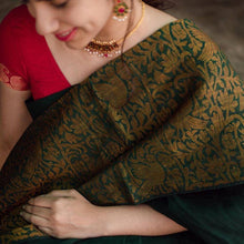 Load image into Gallery viewer, Beautiful Lichi Silk Jacquard Work Saree for Women
