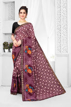 Load image into Gallery viewer, Womens Beautiful Georgette Lace Border Saree with Blouse Piece