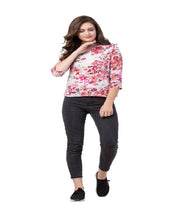 Load image into Gallery viewer, Casual Regular Sleeves floral Print Women Top
