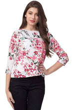 Load image into Gallery viewer, Casual Regular Sleeves floral Print Women Top