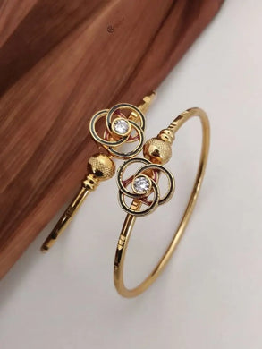 Micro Gold Plated Free Size Bangles