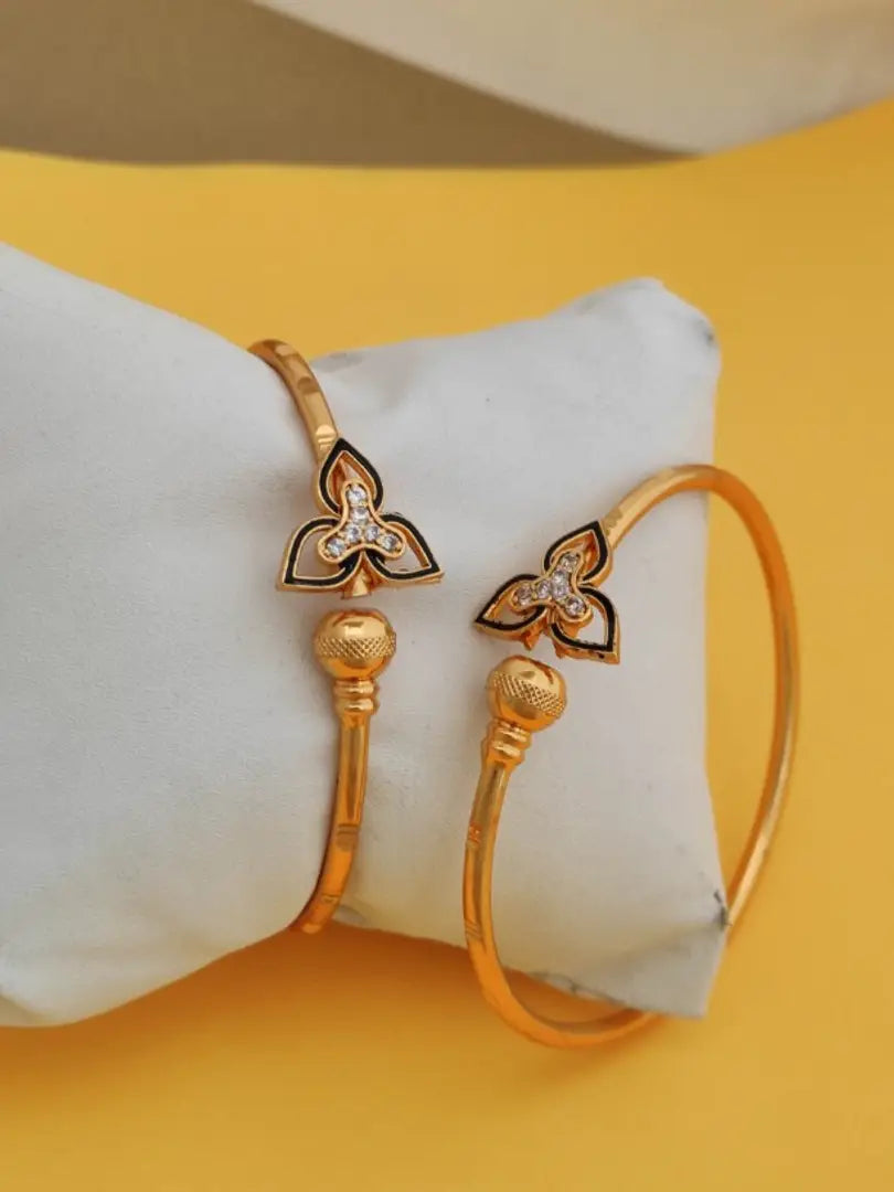 Traditional Micro Gold Plated Bangles For Women and Girls