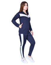 Load image into Gallery viewer, Tracksuit Blue (White Striped)