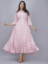 Load image into Gallery viewer, Women casual printed anarkali