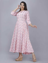 Load image into Gallery viewer, Women casual printed anarkali