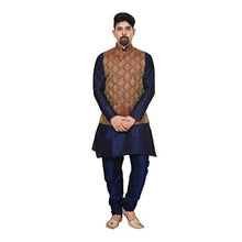 Load image into Gallery viewer, Mag Men&#39;s silk Kurta Churidhar With For Men For Men Waistcoat