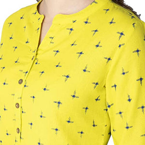 Pistaa's Women's Cotton Straight Kurta