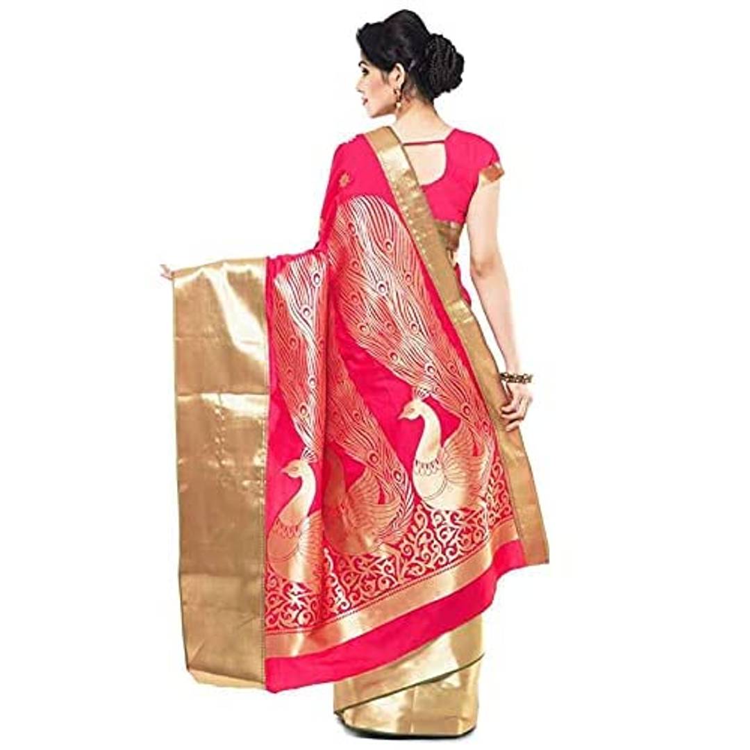 Buy Varkala Silk Sarees Maroon & Pink Cotton Paithani Saree With Blouse for  Women Online @ Tata CLiQ