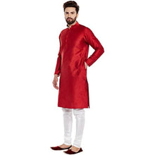 Load image into Gallery viewer, Larwa Men&#39;s Wedding Kurta Pyjama Set With Flower Print Special for Diwali