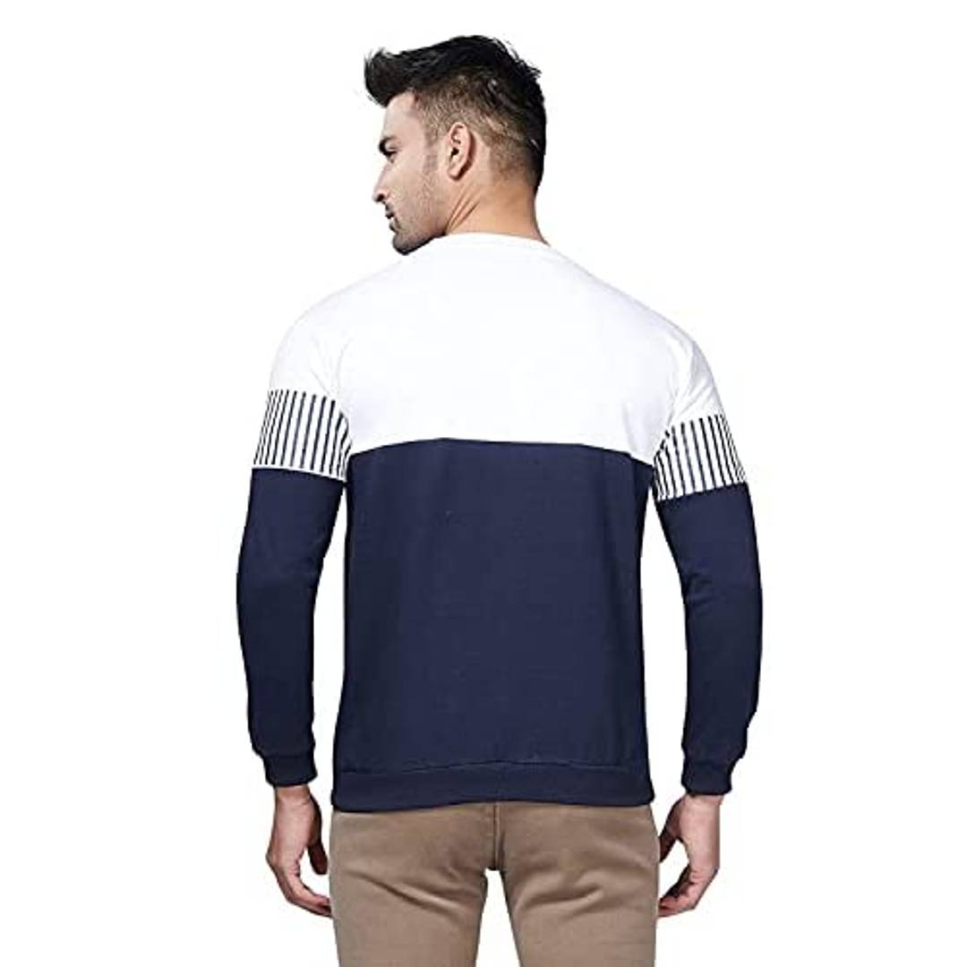 STATUS MANTRA Men's Cotton Crew Neck Sweatshirts