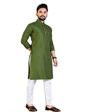 Load image into Gallery viewer, Classic Cotton Solid Kurta  Bottom Sets for Men