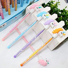 Load image into Gallery viewer, Cute Cartoon Pre-Nursery Kids School Bag Pack Of 1 With Unicorn Stacking Pencil Pack of 1