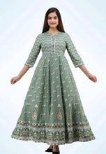 Load image into Gallery viewer, Women Stylish Rayon Long Kurta