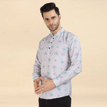 Load image into Gallery viewer, Classic Cotton Printed Short Kurtas for Men