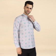 Load image into Gallery viewer, Classic Cotton Printed Short Kurtas for Men