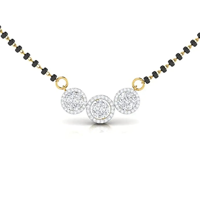 TRENDY GOLD PLATED ALLOY MANGALSUTRA FOR WOMEN