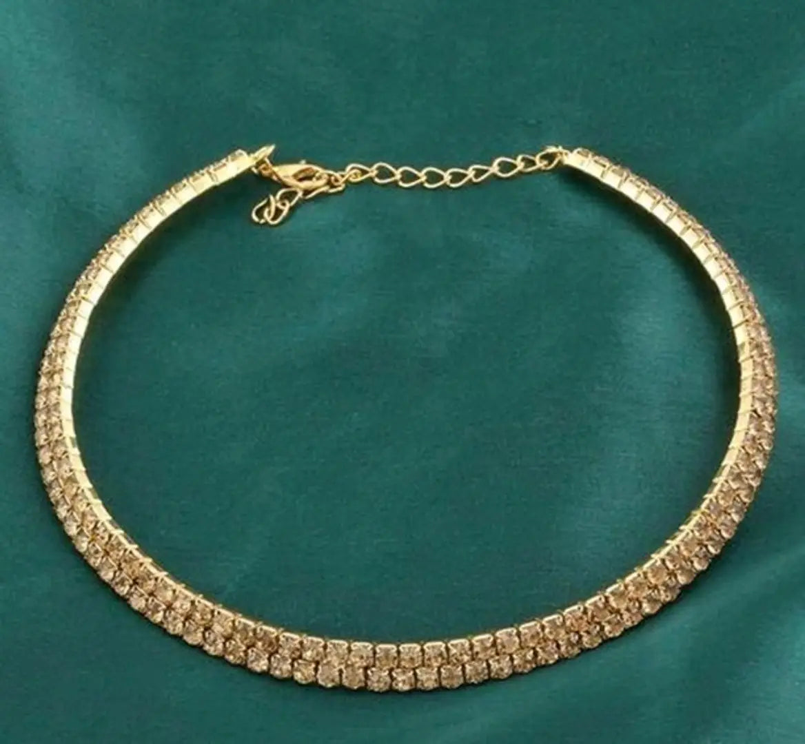 Ethnic Double Layer Necklace For Girls  Women (2 Layer Necklace-LCD)