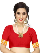 Load image into Gallery viewer, New Dola Silk Saree With Blouse And Lace