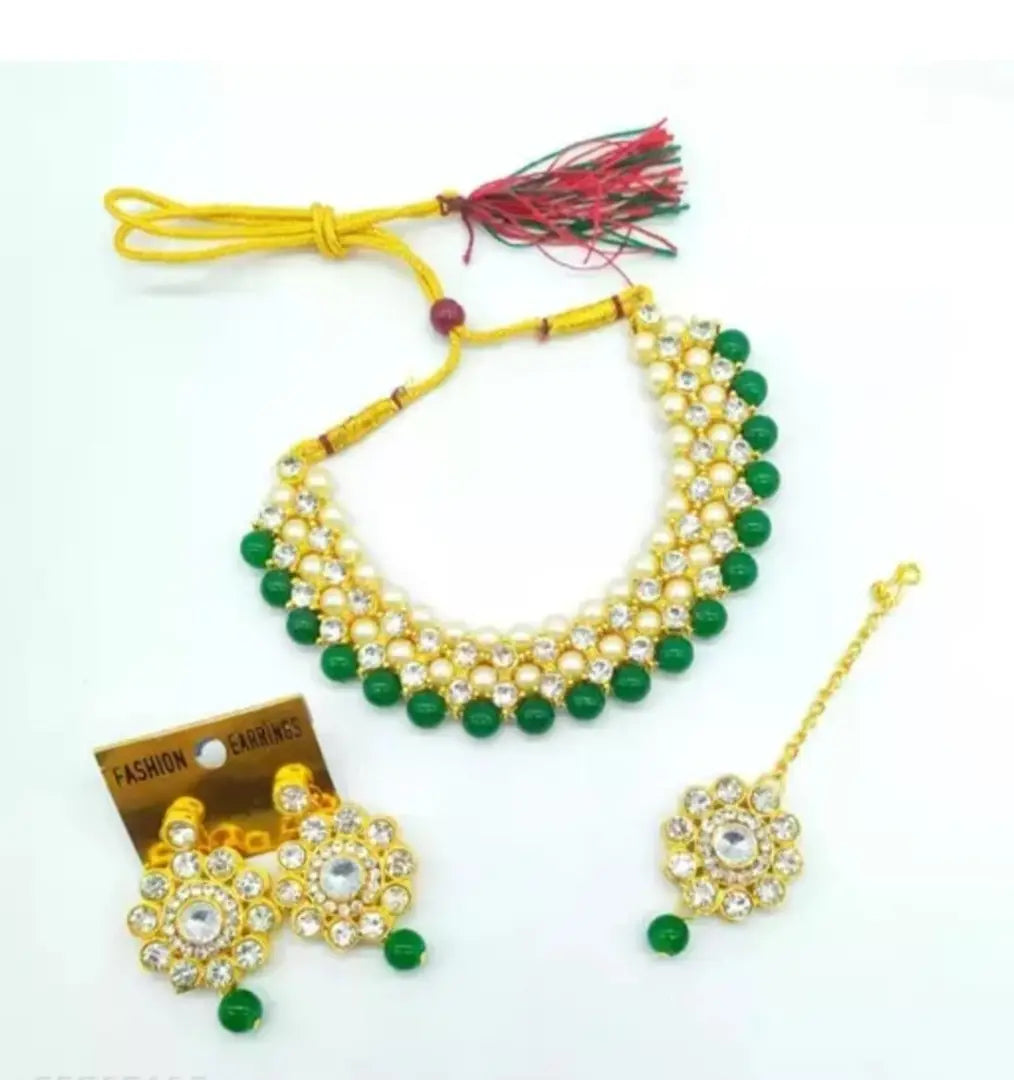 Elegant Alloy Jewellery Set for Women