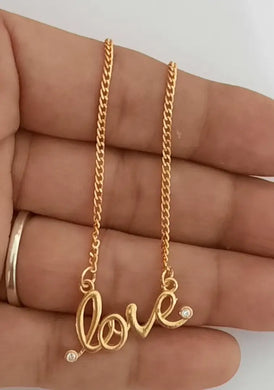 Gold plated beautiful chain pendant for someone who love