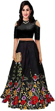 Fancy Satin Lehenga Choli For Women