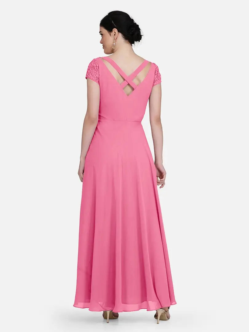 Fancy Georgette Gown For Women