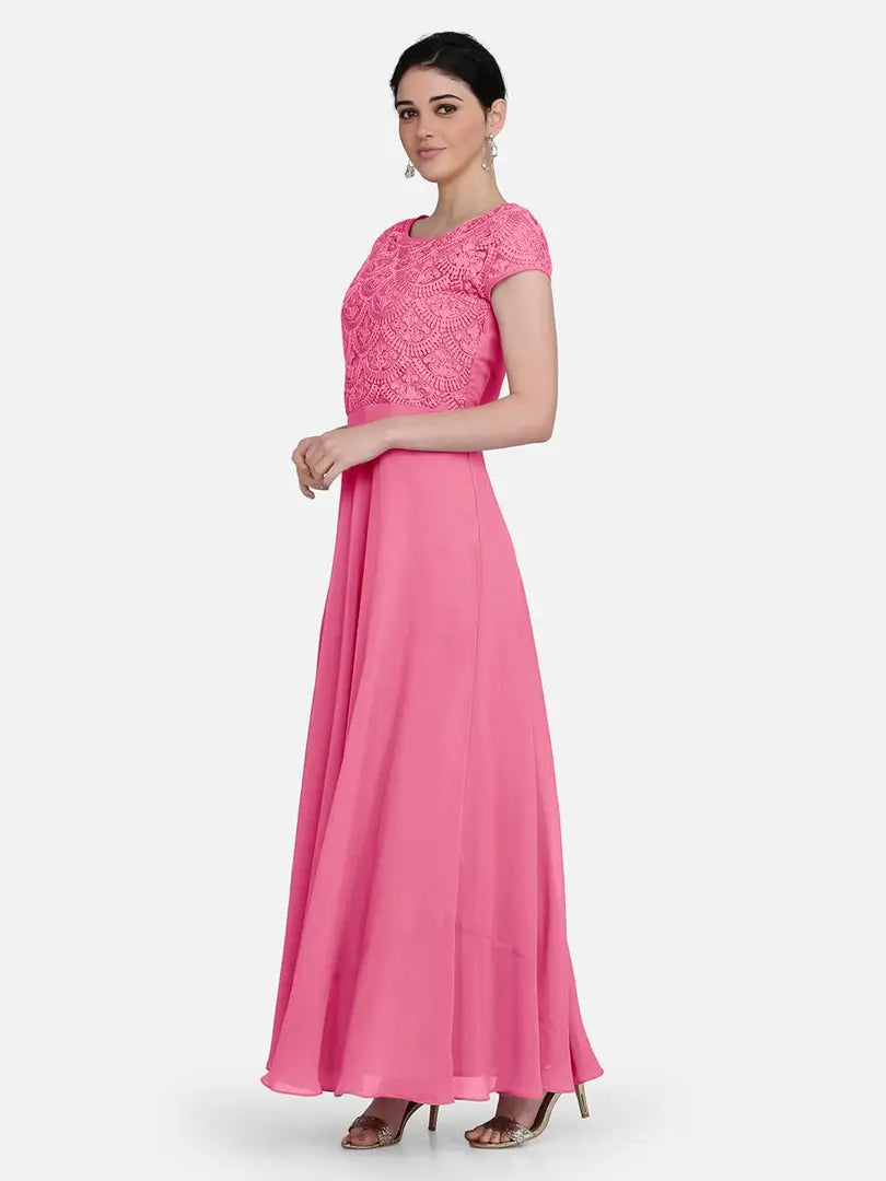 Fancy Georgette Gown For Women