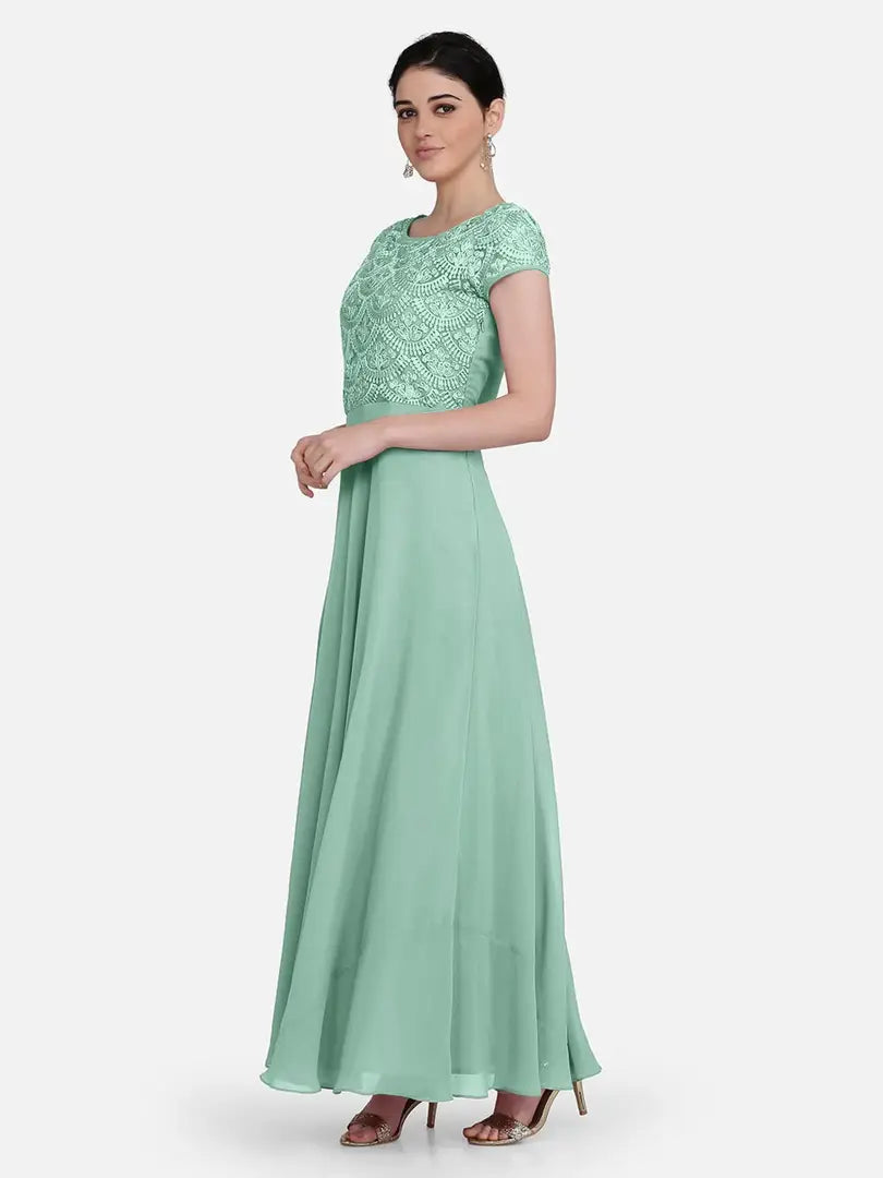 Fancy Georgette Gown For Women