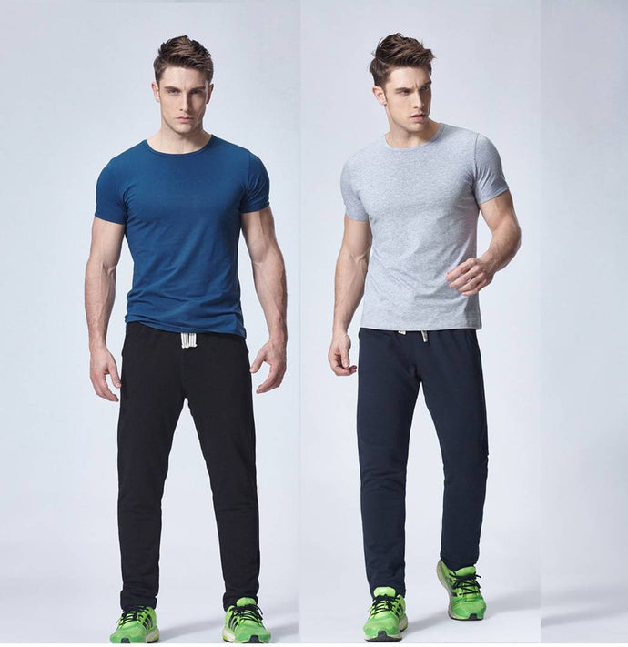 Pack Of 2 Polyester Blend Joggers