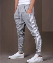 Load image into Gallery viewer, Grey  Polyester Blend Joggers