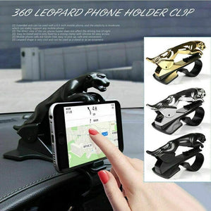 Jaguar Design Hud Car Mobile Phone Holder