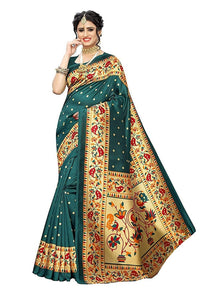 Trendy Printed Art Silk Sarees