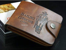 Load image into Gallery viewer, Men&#39;s PU Leather wallet