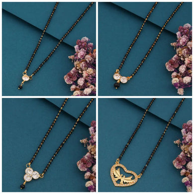 New Stylish Pack Of 4 Combo Women Mangalsutra Set