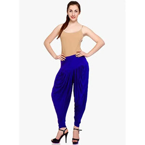 Eazy Trendz Fashion Womens Solid Viscose Lycra Patiala Pack of 2