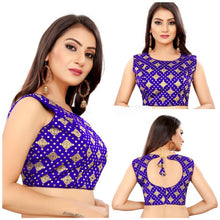 Load image into Gallery viewer, Latest Attractive Art Silk Stitched Blouse