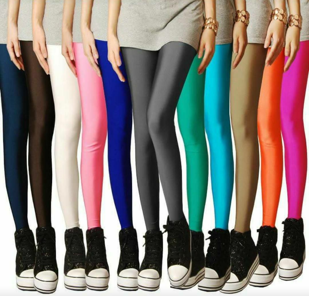 Women's Shinner lycra Leggings in Pink color