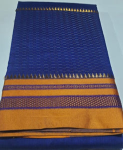 Karnataka Fame Sarees in mix Cotton+Polyster with running blouse piece-13 colors