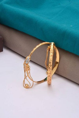 Traditional Micro Gold Plated Bangles For Women and Girls
