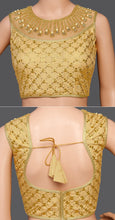 Load image into Gallery viewer, Readymade Full stich khatali neck work sequence Blouse 38 - SVB Ventures 
