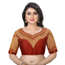 Load image into Gallery viewer, Designer Blouse with embroidery with Damehood.