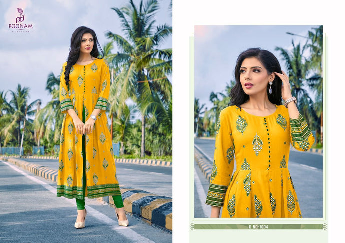 Alia Cut Kurti with pant in Plus Size Collection – Kuala Collection