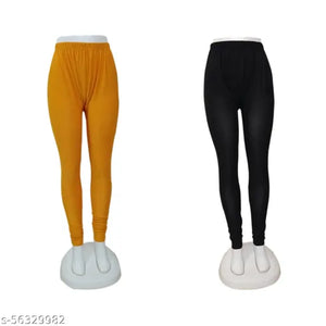 Malai Leggings in silk set of 2 (XL , XXL ) chuniddar @300/- in Standard colors