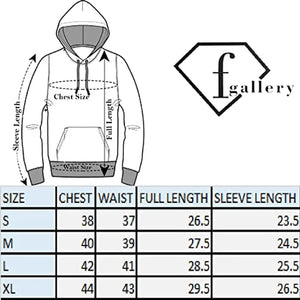 Fashion Gallery Drew Printed Fleece Sweatshirts Men