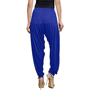 Eazy Trendz Fashion Womens Solid Viscose Lycra Patiala Pack of 2