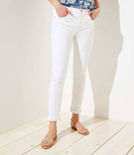 Load image into Gallery viewer, Women&#39;s White Denim Solid Jeans